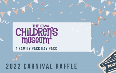 The Iowa Children’s Museum Coralville 1 Family Pack Day Pass