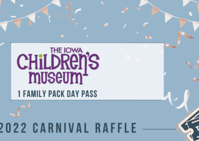 The Iowa Children’s Museum Coralville 1 Family Pack Day Pass