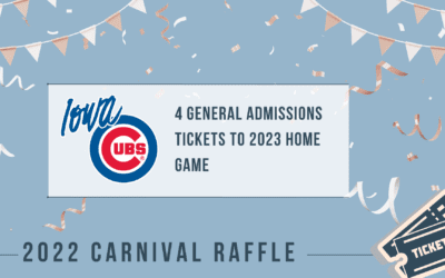 Iowa Cubs 4 General Admission Tickets to 2023 Home Game